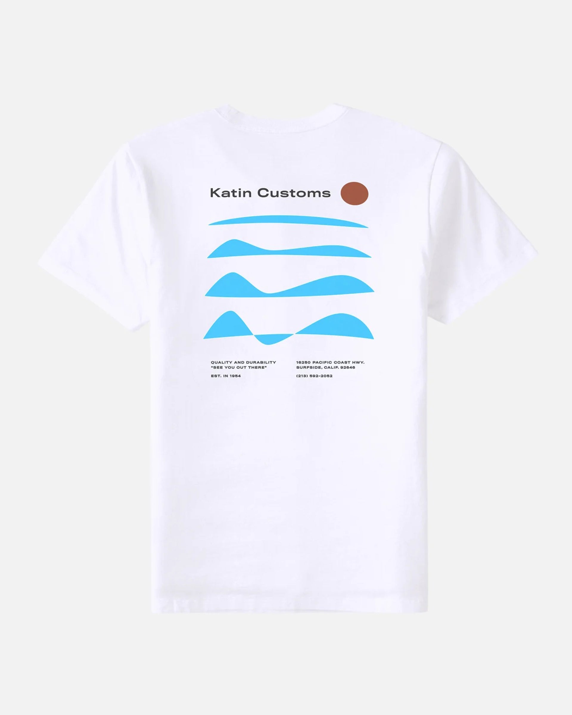 Katin Frequency Short Sleeve T-Shirt - White
