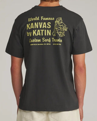 Katin Rag Short Sleeve T-Shirt - Black Wash