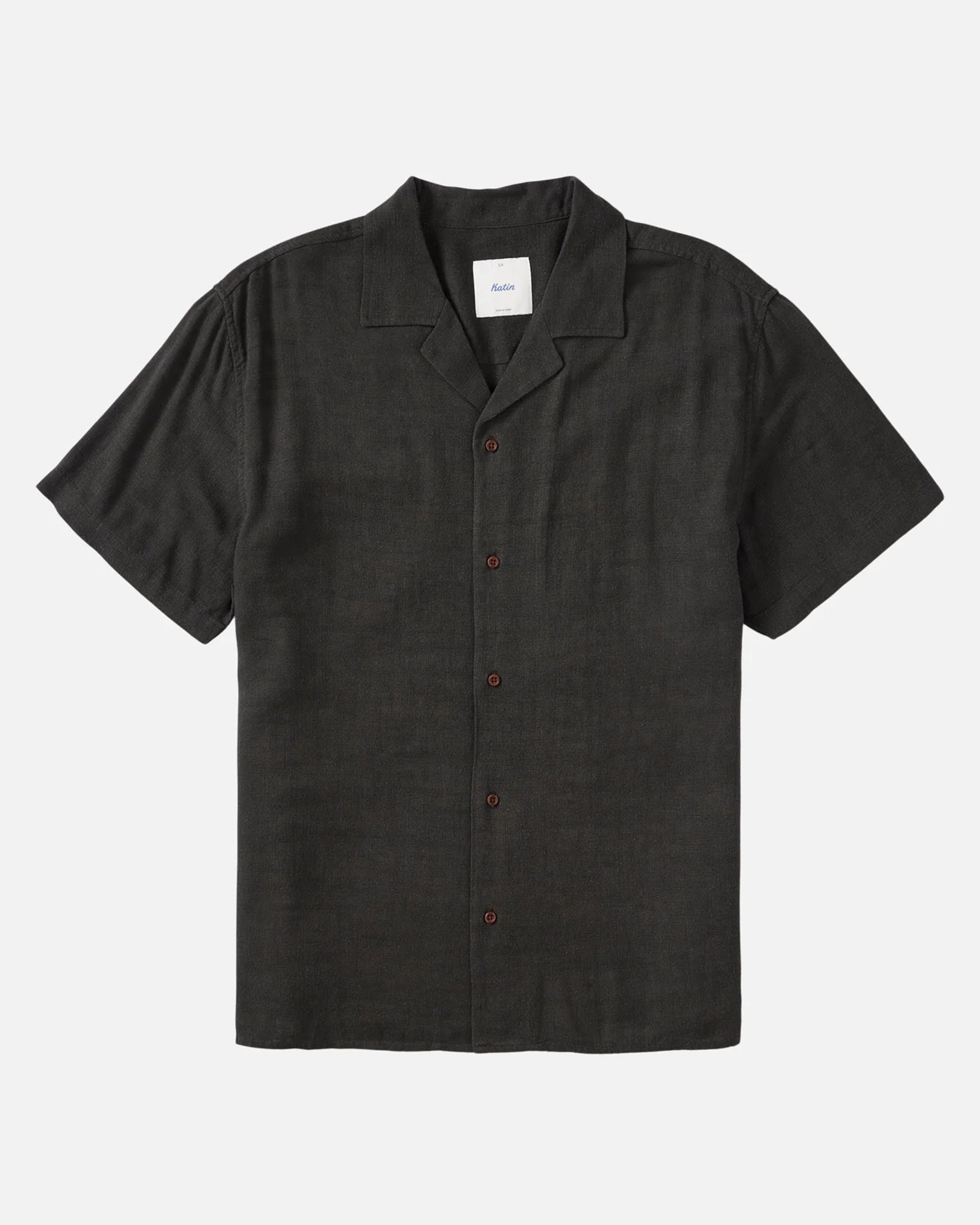 Katin Teller Short Sleeve Shirt - Black Wash