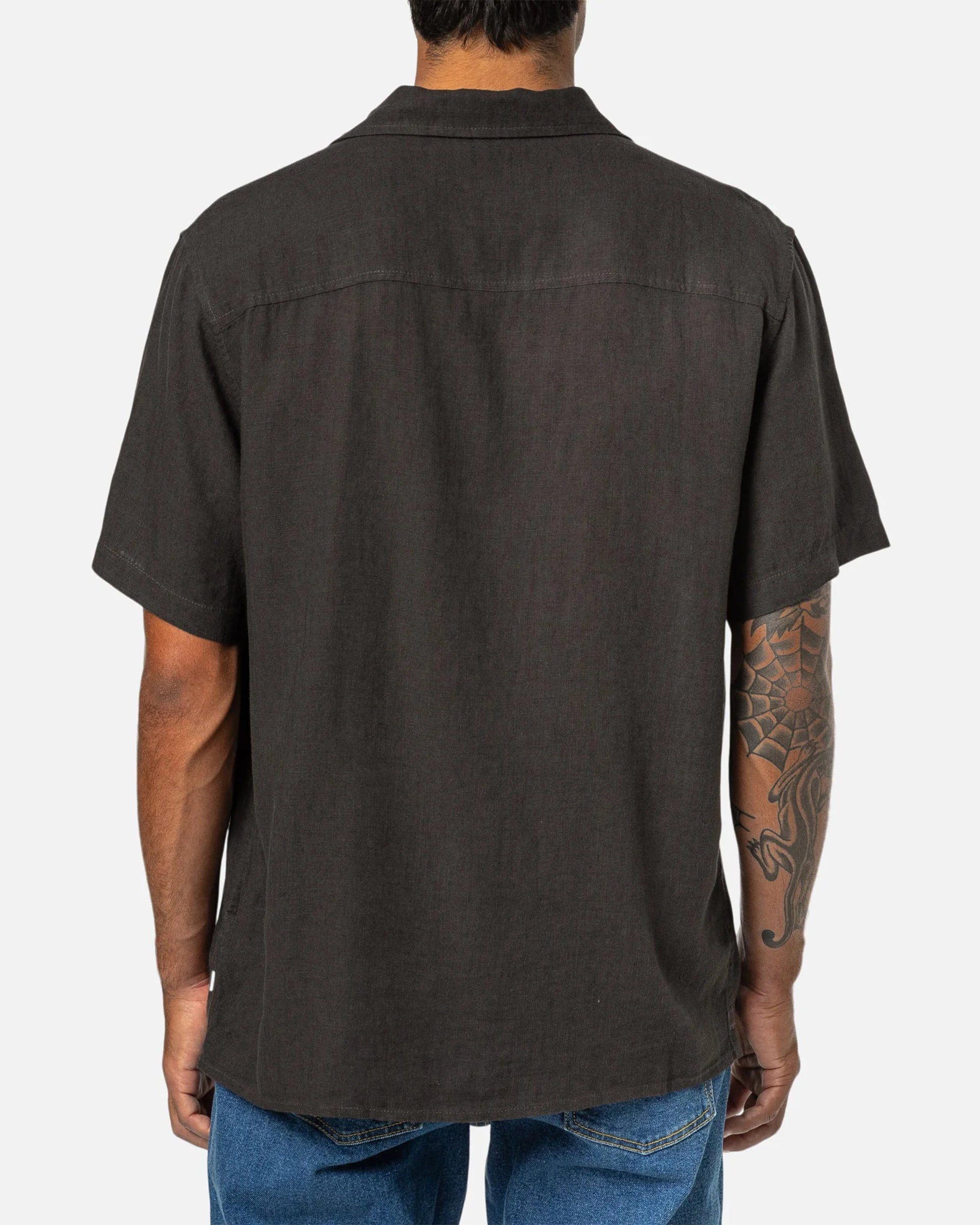 Katin Teller Short Sleeve Shirt - Black Wash