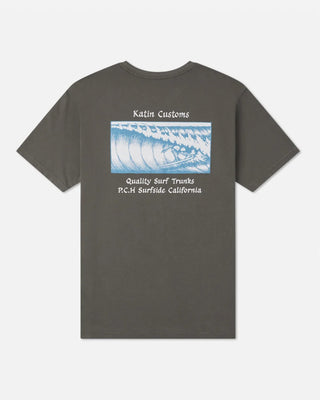 Katin Void Short Sleeve T-Shirt - Lead Vintage Wash