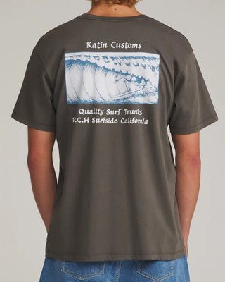 Katin Void Short Sleeve T-Shirt - Lead Vintage Wash