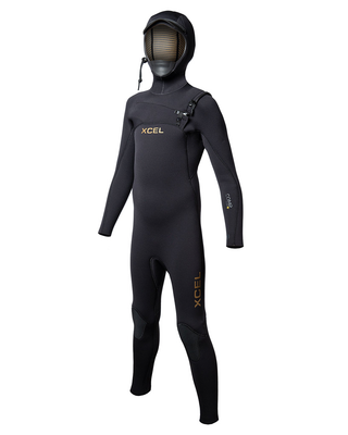 Kid's Xcel Comp+ Hooded Full Wetsuit 5/4mm
