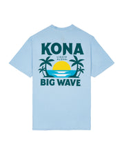 Kona Brewing x Jack's Men's "Liquid Aloha" Short Sleeve T-Shirt- Hydrangea