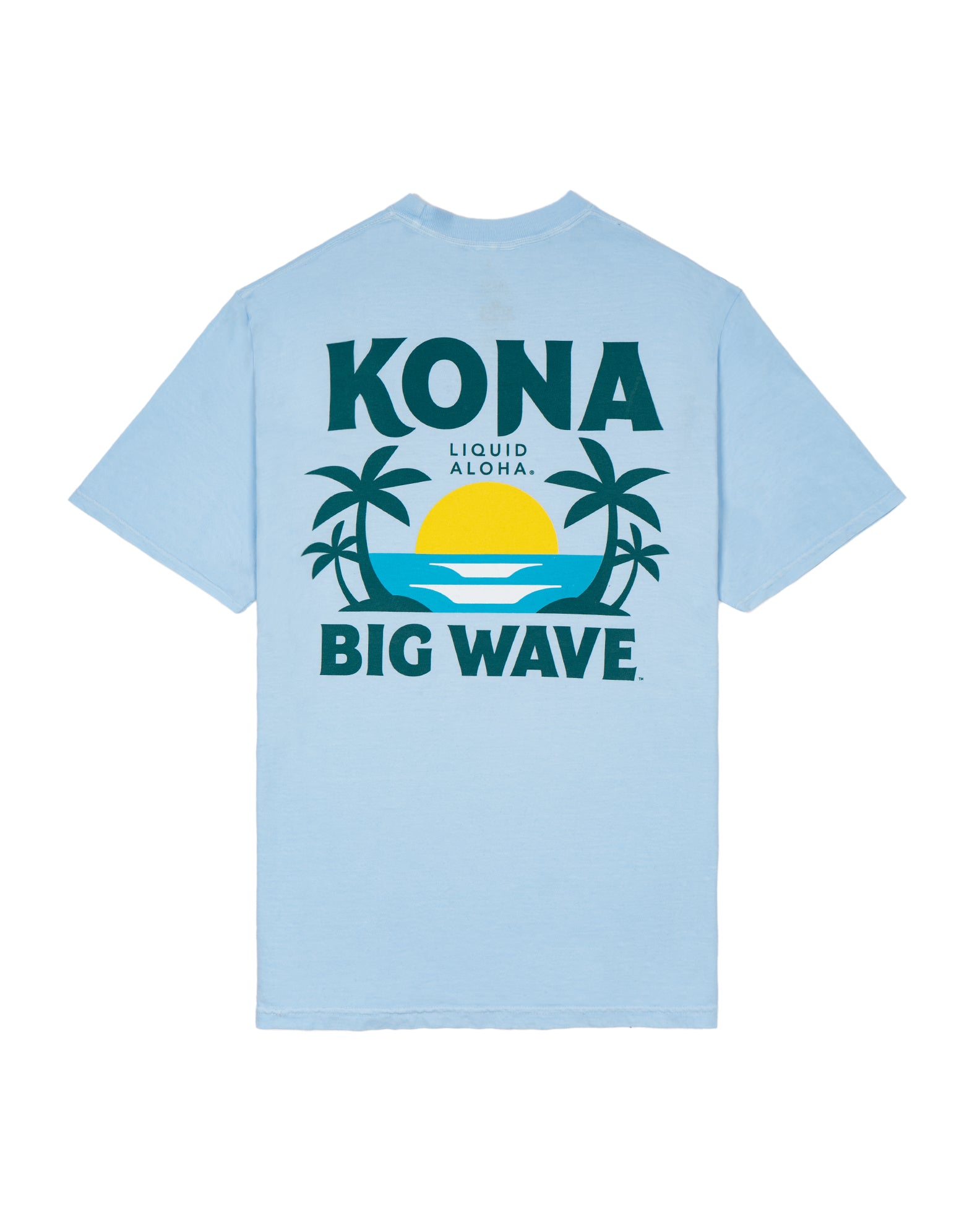 Kona Brewing x Jack's Men's "Liquid Aloha" Short Sleeve T-Shirt- Hydrangea