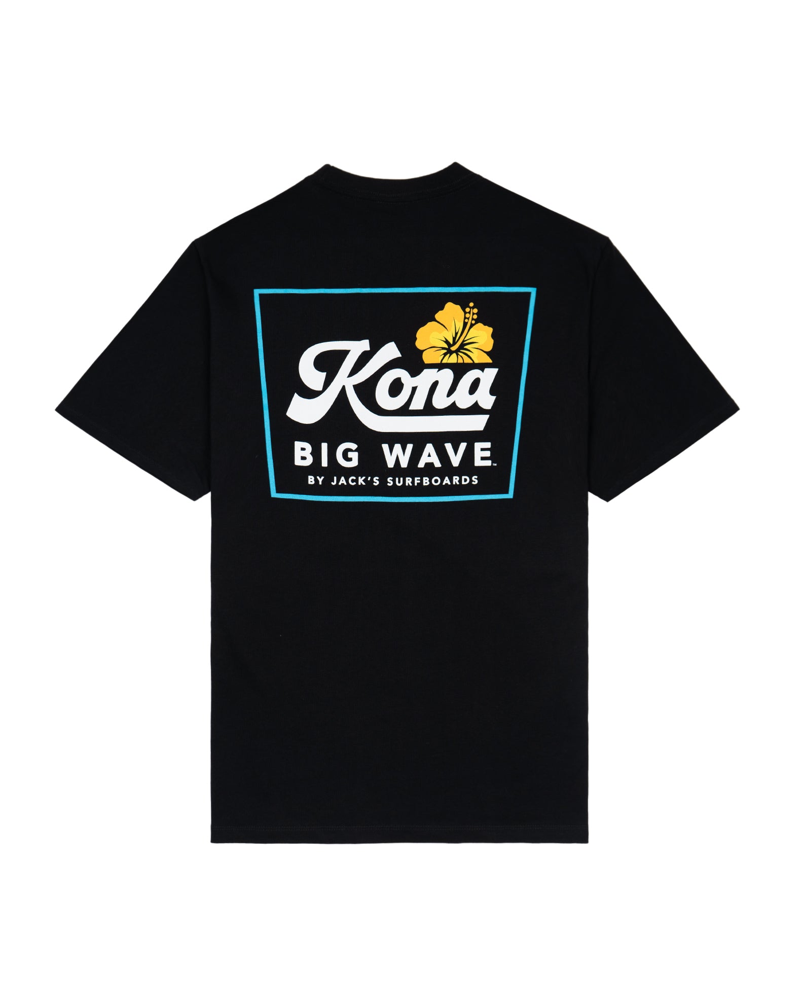 Kona Brewing x Jack's Men's "Road Trip" Short Sleeve T-Shirt- Black