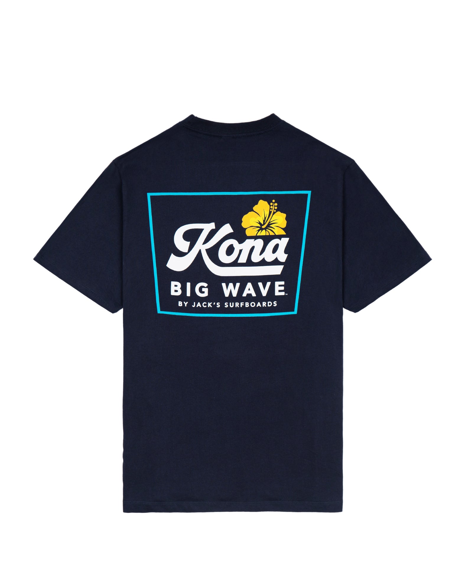 Kona Brewing x Jack's Men's "Road Trip" Short Sleeve T-Shirt- Navy