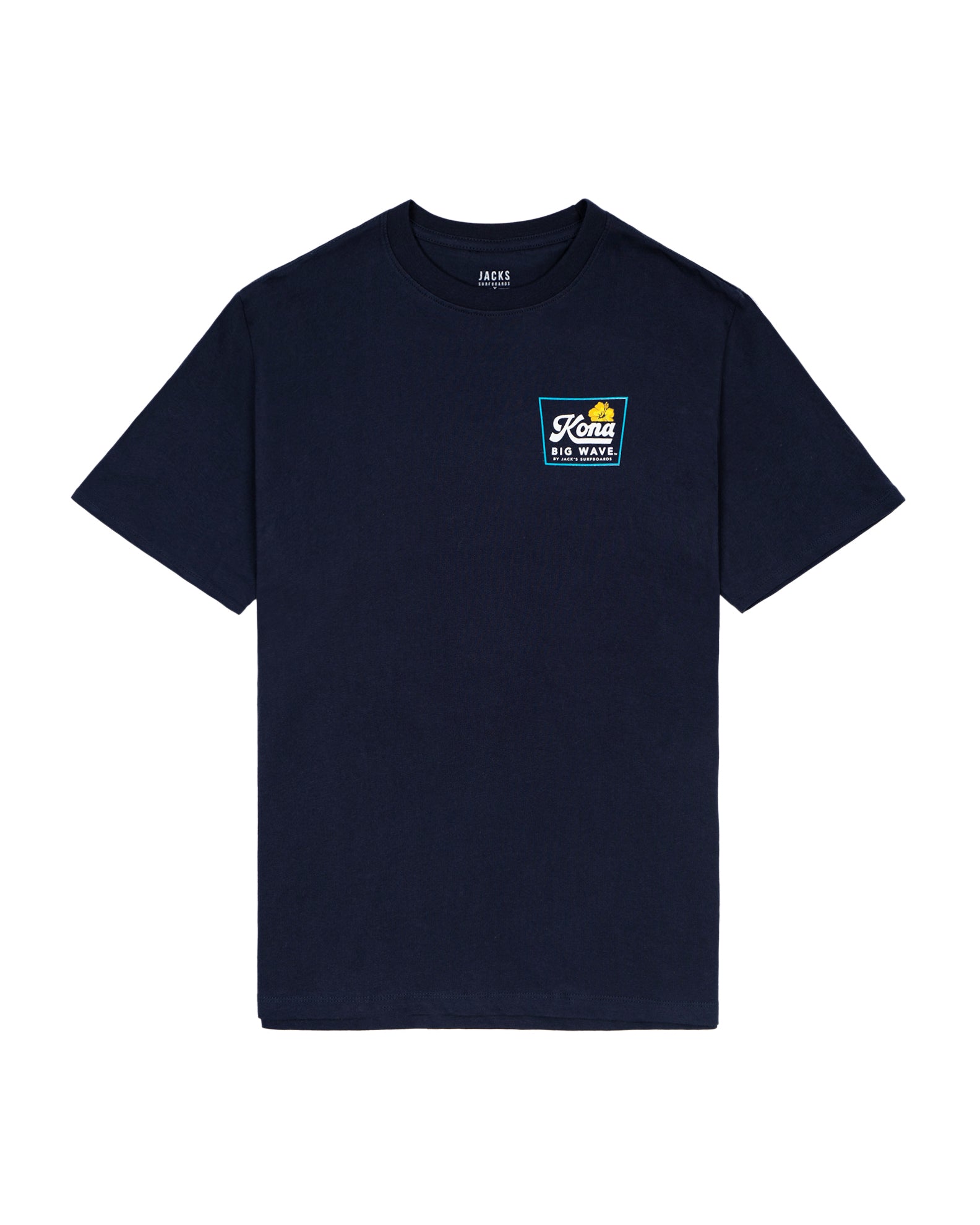 Kona Brewing x Jack's Men's "Road Trip" Short Sleeve T-Shirt- Navy