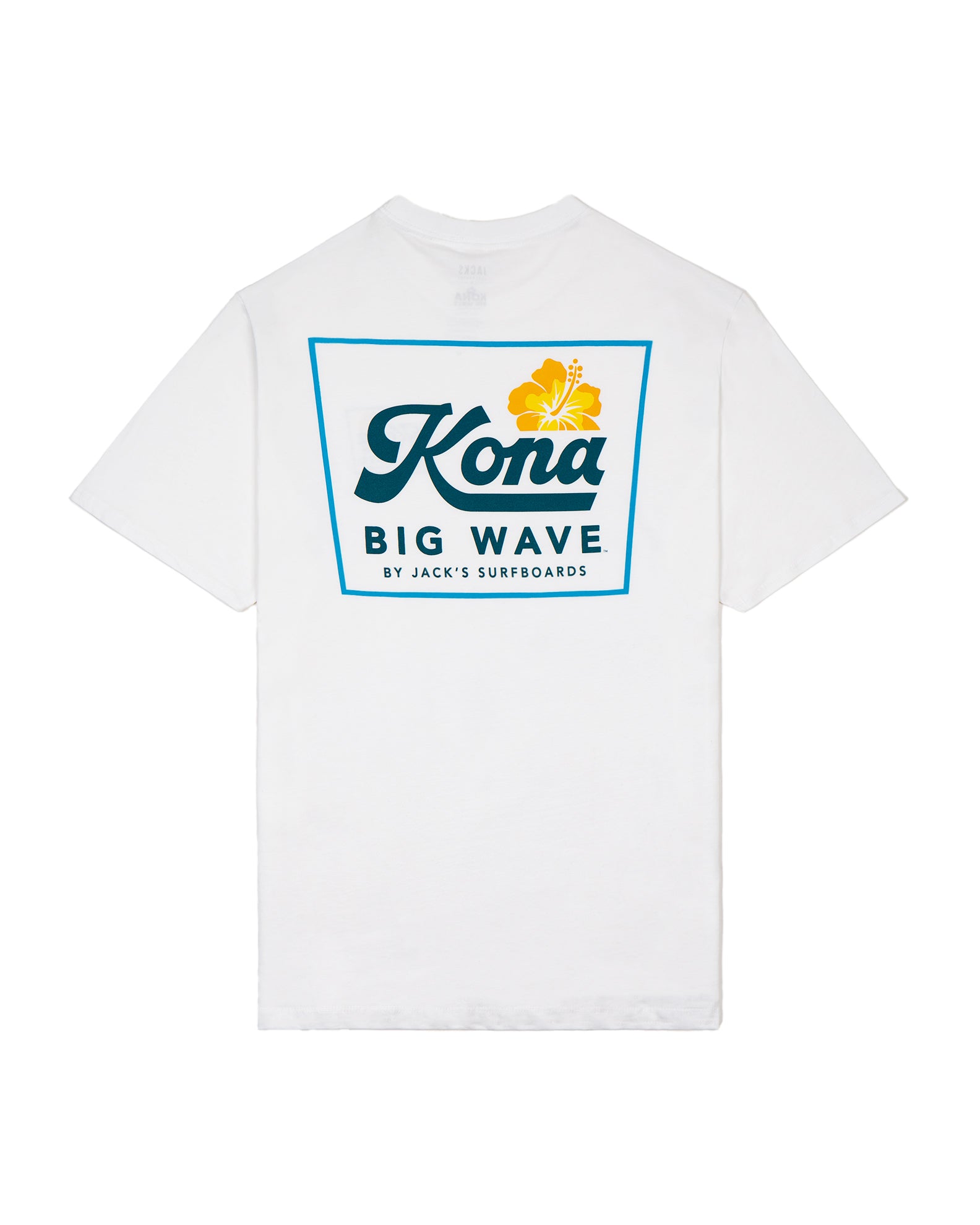 Kona Brewing x Jack's Men's "Road Trip" Short Sleeve T-Shirt- White