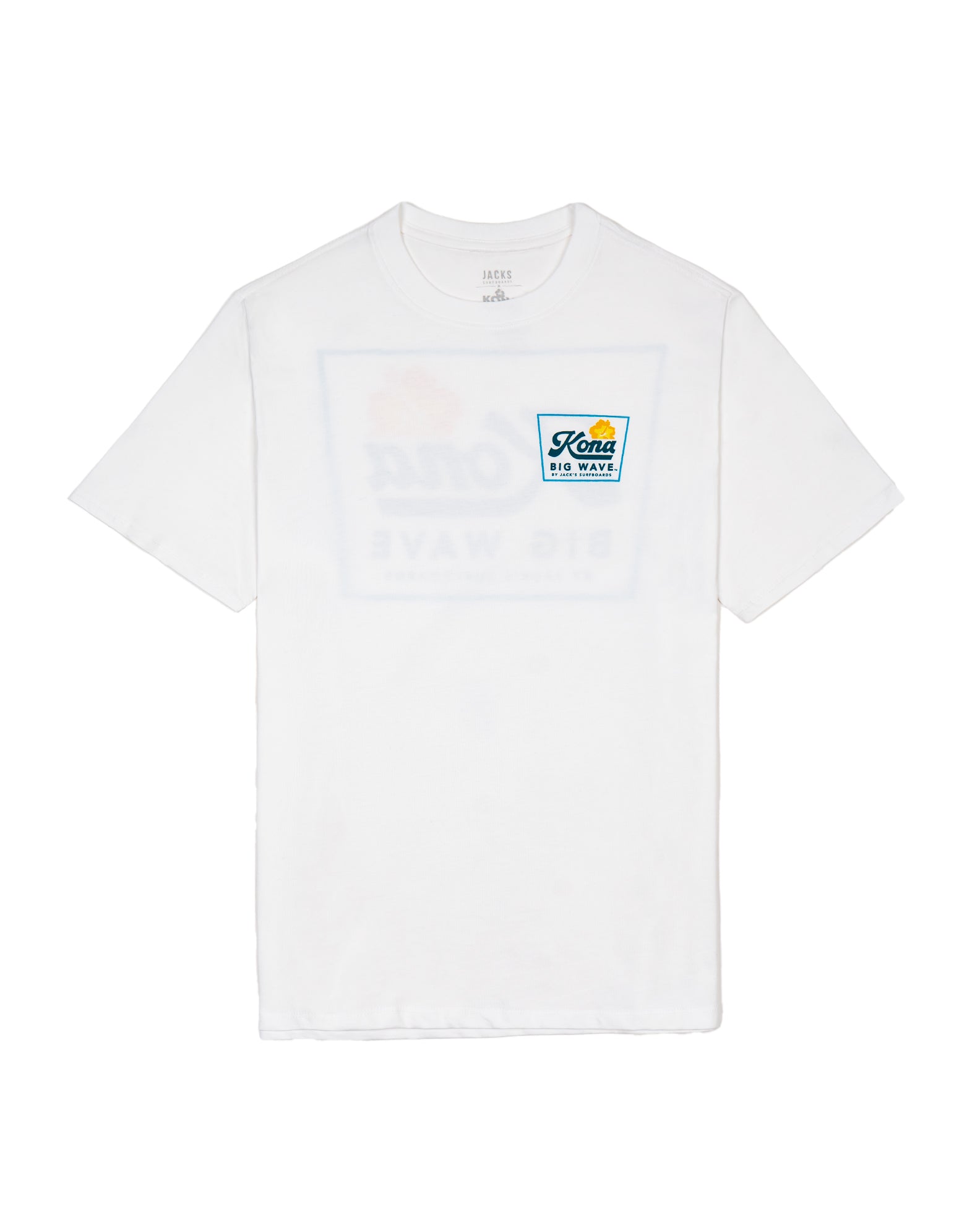 Kona Brewing x Jack's Men's "Road Trip" Short Sleeve T-Shirt- White