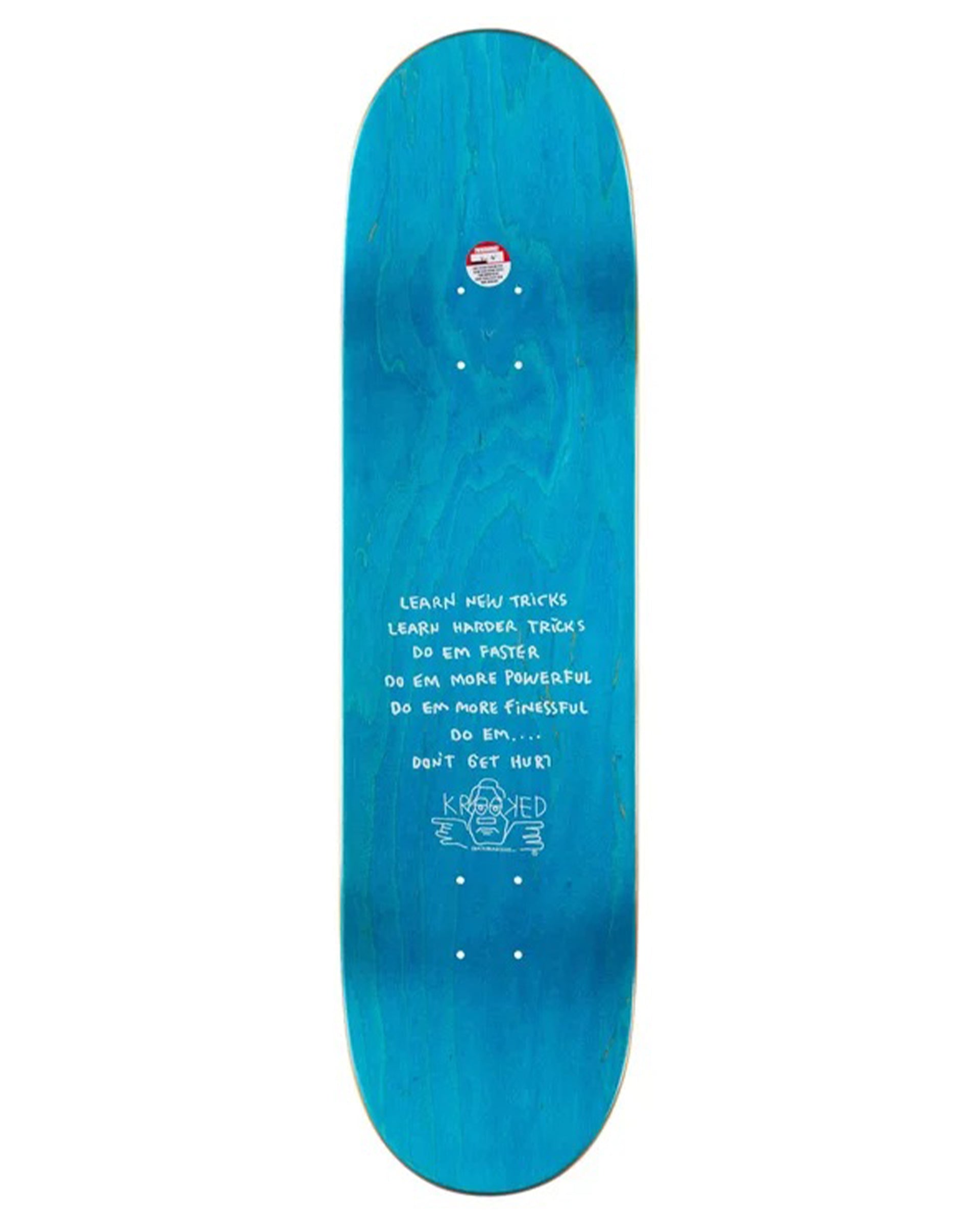 Krooked Skateboards Eddie Cernicky Snake Bite 8.38" Deck