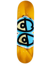 Krooked Skateboards DBX Eyes 8.38" Deck - Gold