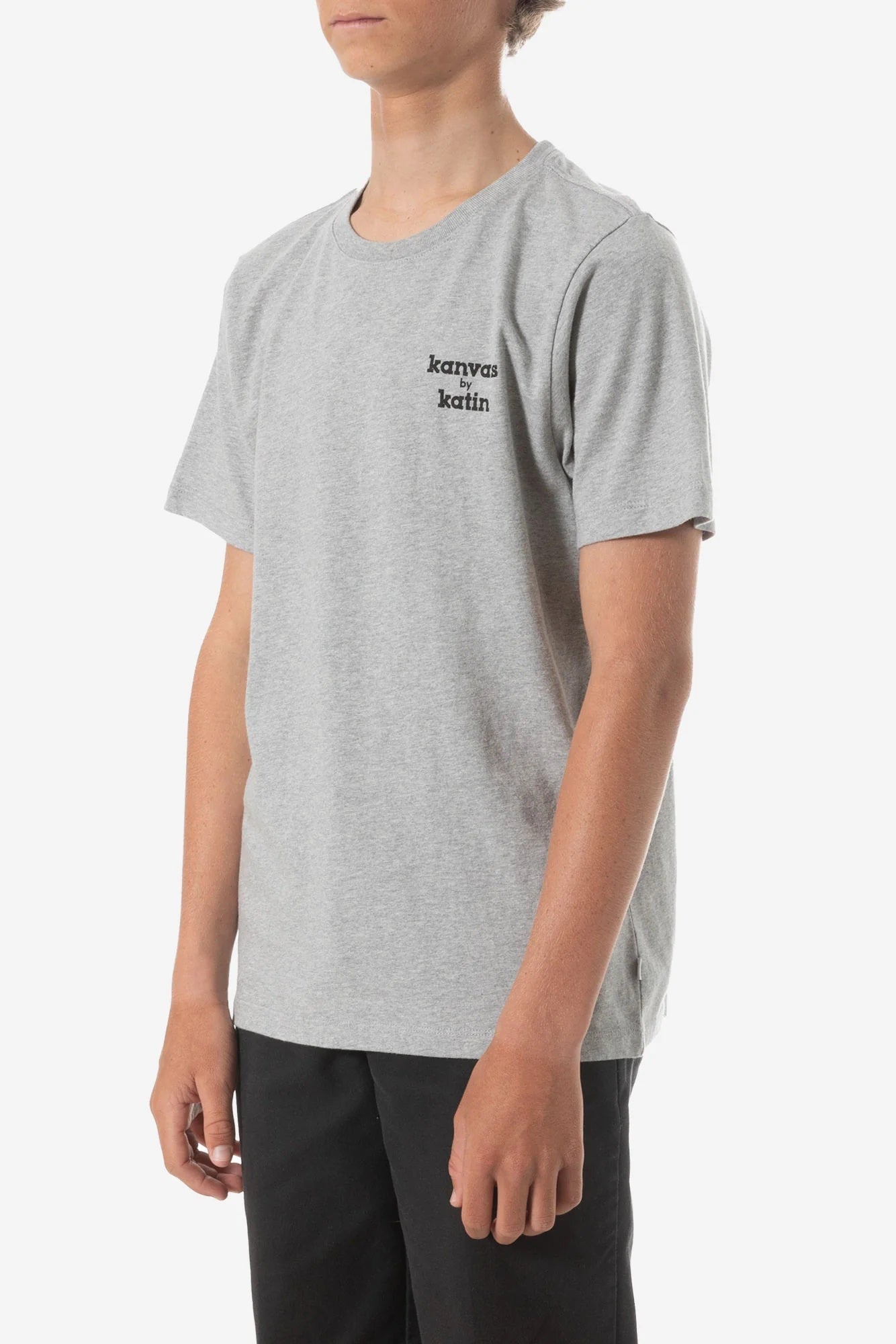 Katin Boy's K-Blend Tee (8-16) Heather Gray