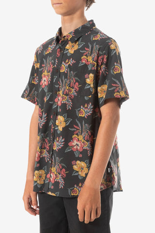 Katin Boy's Lush Shirt (8-16) Black Wash