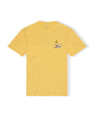 Keep On Surfin Seasonal S/S Tee - Yellow