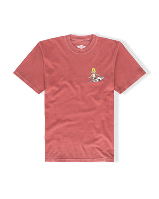 Keep on Surfin' PGMT HW S/S Tee - Crimson