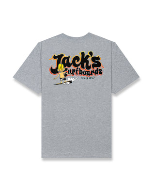 Keep On Surfin CF (Classic Fit) S/S Tee - Athletic Grey