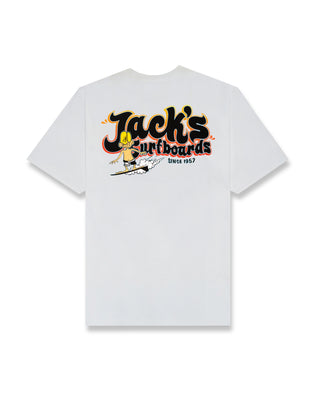 Keep On Surfin CF (Classic Fit) S/S Tee - White