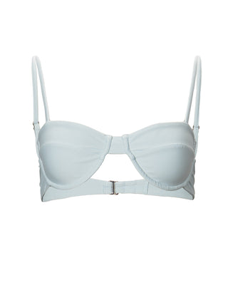 Danielle Brown Kiara Swim Top - Blue Raz