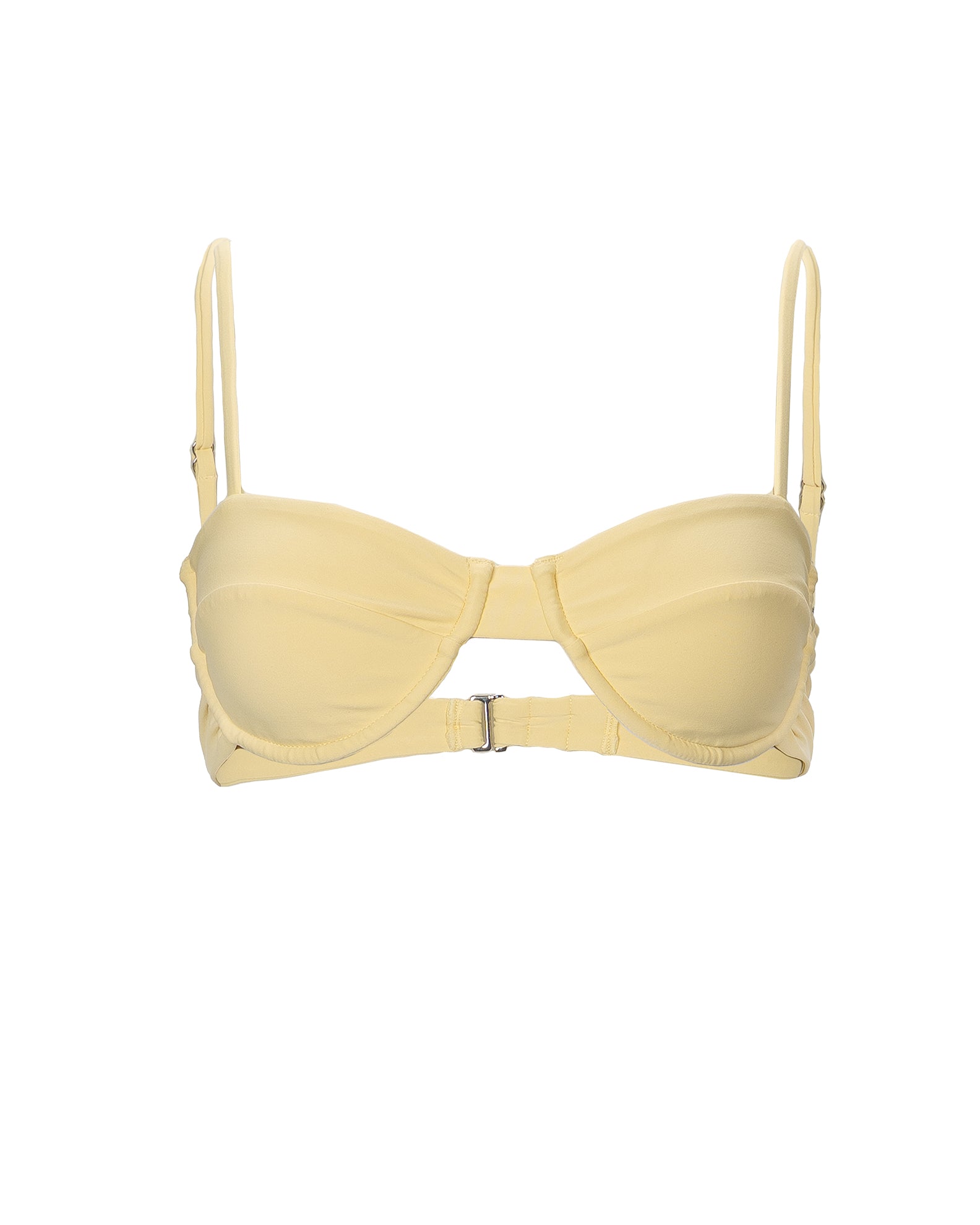 Danielle Brown Kiara Swim Top - Lemon