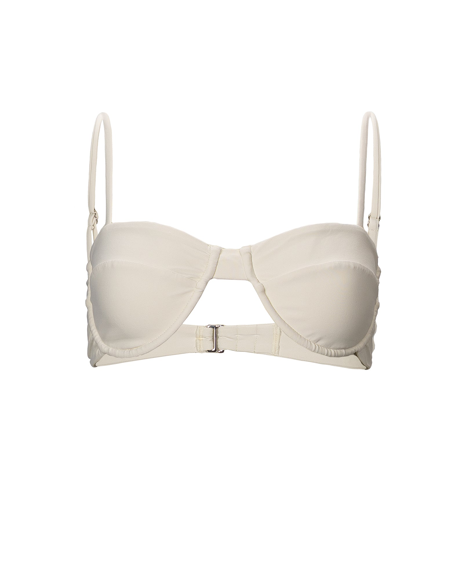 Danielle Brown Kiara Swim Top - Vanilla