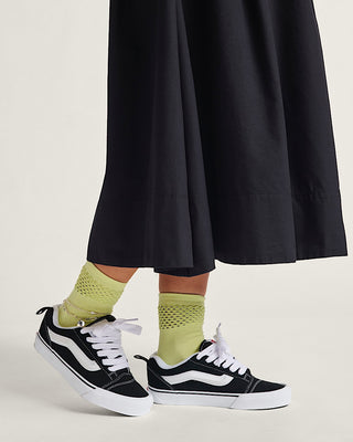 Vans Knu Skool Suede Shoe - Black/ True White