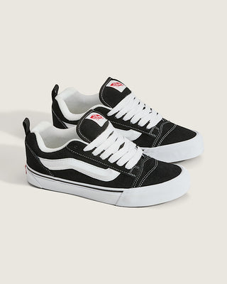 Vans Knu Skool Suede Shoe - Black/ True White