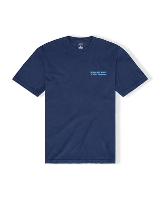 Kona Big Wave x Jack's Men's "Muse" Short Sleeve T-Shirt - Navy