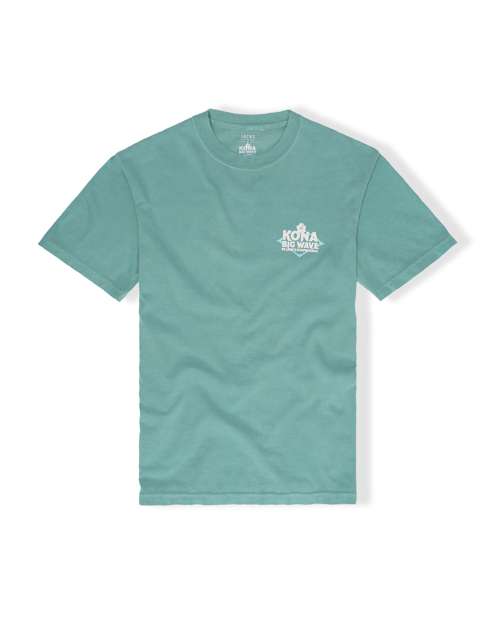 Kona x Jack's Men's "Retro Aloha" S/S Tee - Seafoam