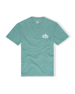 Kona x Jack's Men's "Retro Aloha" S/S Tee - Seafoam