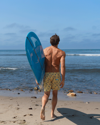 17" Kona x Jack's "Canoe" Boardshorts