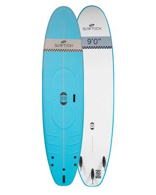 Surftech Blacktip Soft Top Surfboard-9'0