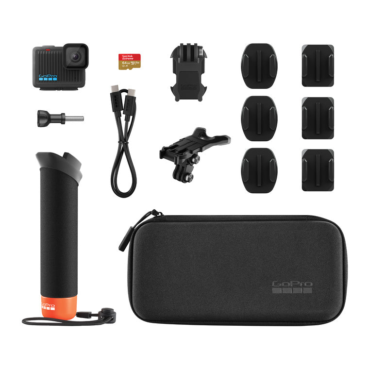 GoPro HERO Compact Action Camera + Accessories Bundle