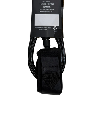Blak Bear Surf Club The Ledge Leash- Black