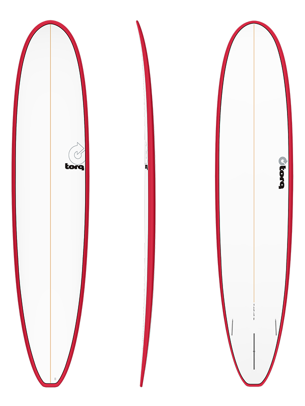 TET Tech Longboard-Red Rail