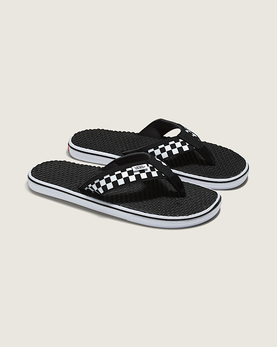 Vans La Costa Lite Checkerboard Sandal - Checkerboard Black/White