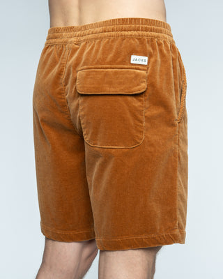 17.5" Latitude Cord Shorts - Brown
