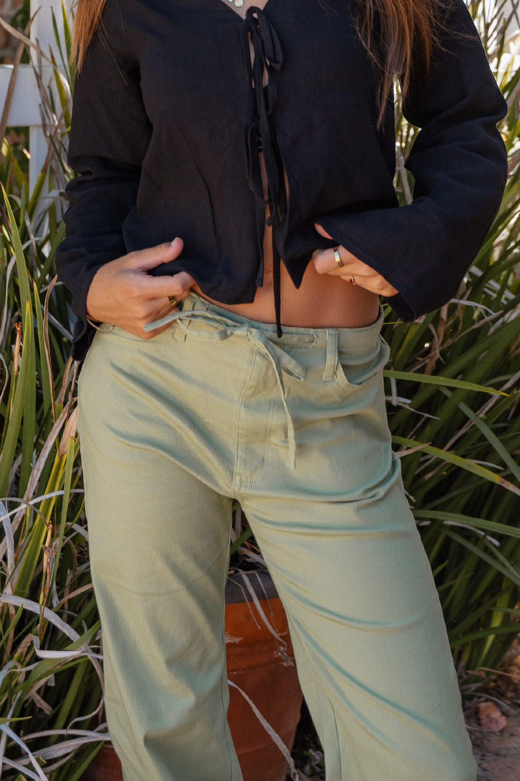 Lele Mar Women's Gia Pant - Olive