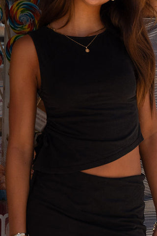 Nina Tank Top - Black