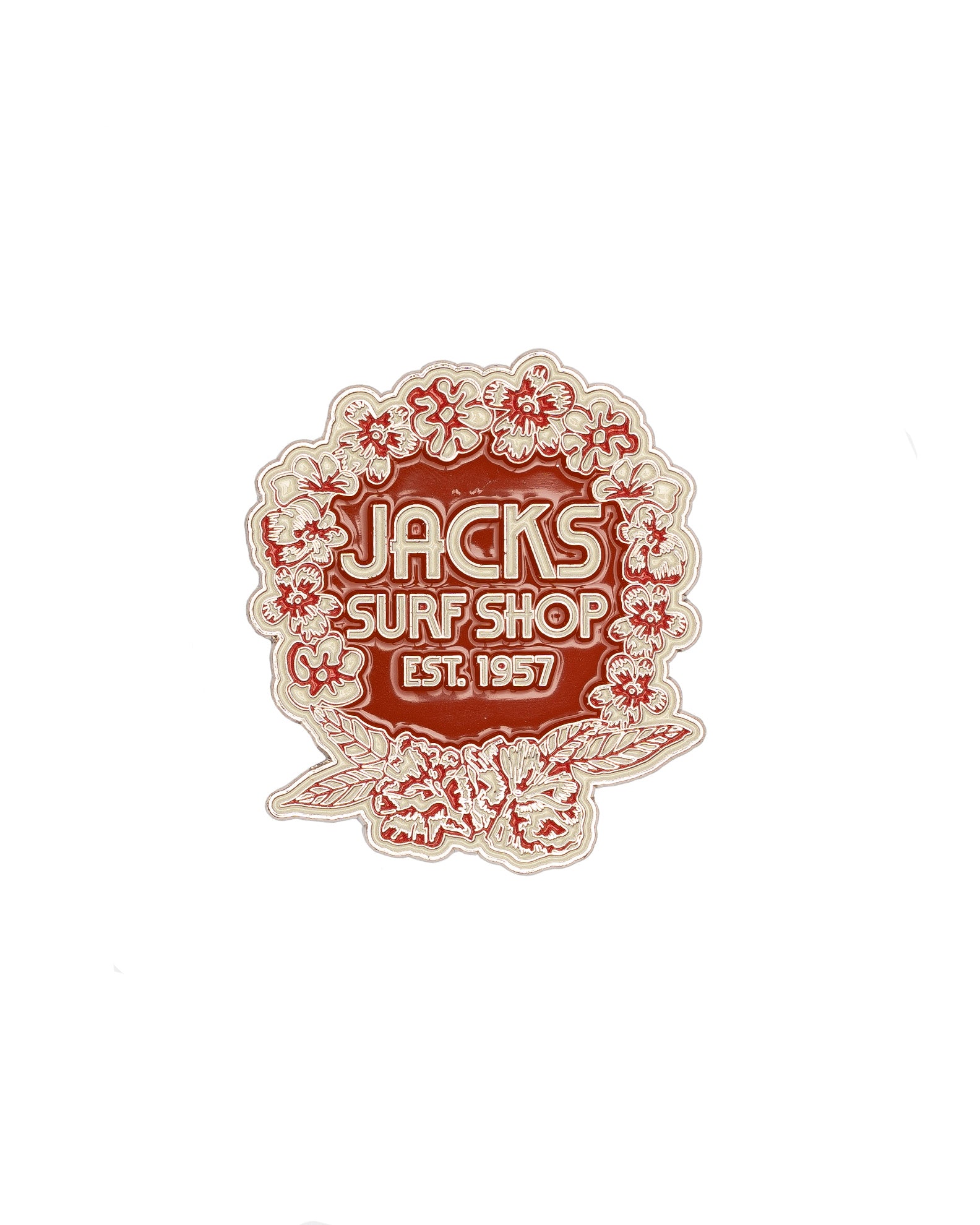 Jack's Surfboards Lei Magnet