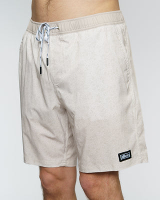 18" Levitate Floral Boardshorts - Natural
