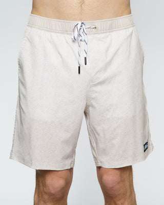 18" Levitate Floral Boardshorts - Natural