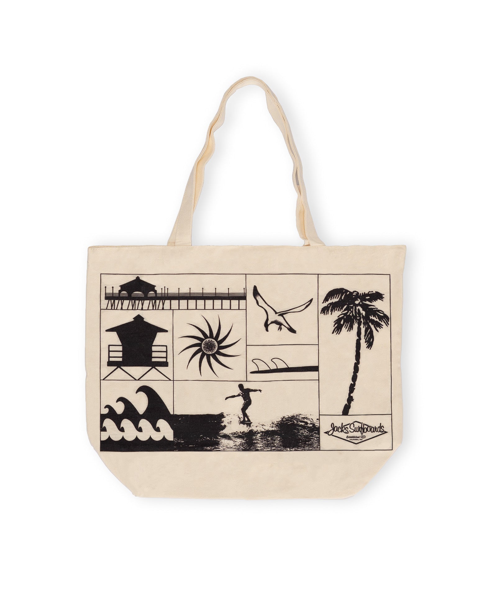 Jack's Surfboards Lexicon Tote Bag