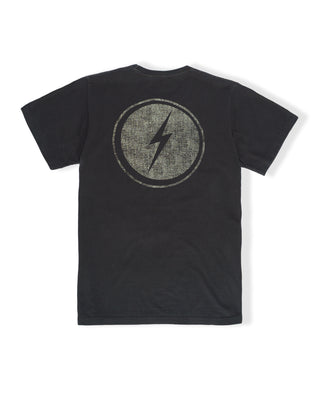 Women's Lightning Bolt Eliminations S/S T-Shirt - Dark Grey
