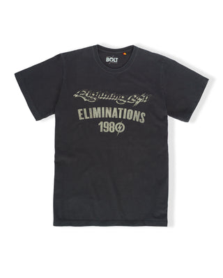 Women's Lightning Bolt Eliminations S/S T-Shirt - Dark Grey