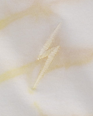 Women's Lightning Bolt Batik Mood S/S T-Shirt - Yellow