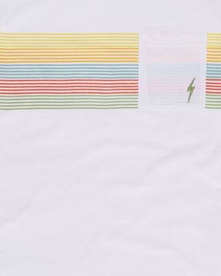 Women's Lightning Bolt Multi Line S/S T-Shirt - White