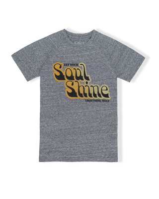 Women's Lightning Bolt Electic S/S T-Shirt - Dark Grey