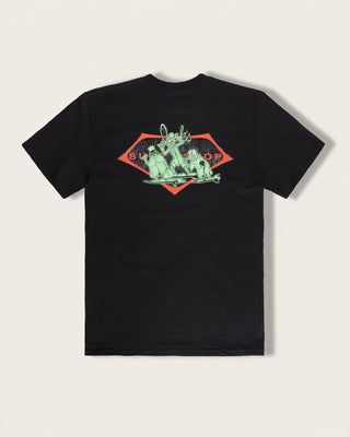 Limited HitchHikers S/S Tee - Black (Glow In The Dark)