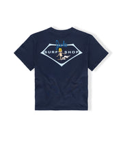Little Dude 2 S/S Tee - Navy